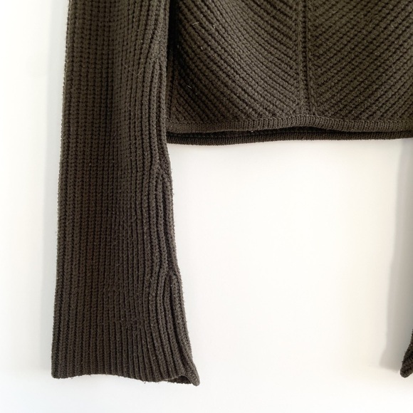 A.L.C. Ribbed Crop Wool Sweater - Picture 12 of 12